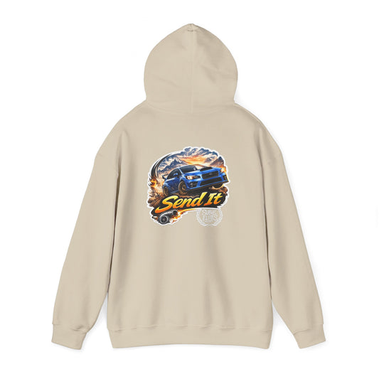 Subie Elites "Send It" Subaru WRX Hoodie — Car Graphic Pullover