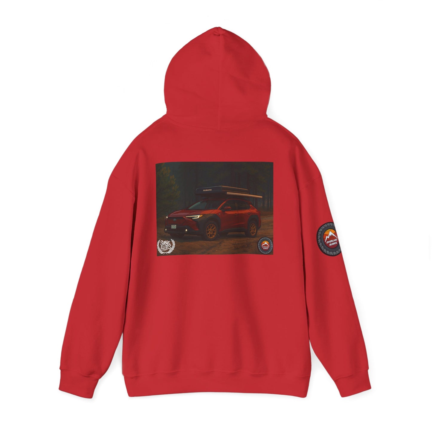 Subaru Enthusiast Subie Elites X Overland Subies Solterra Hoodie