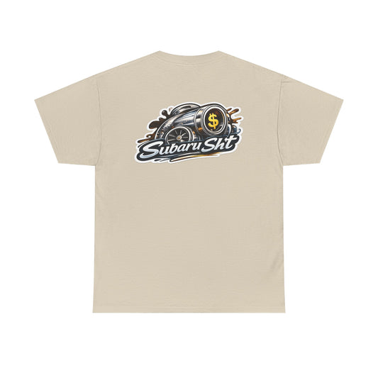 Subie Elites Subaru Sht Car Graphic Tee — Racing Turbo Logo T‑Shirt
