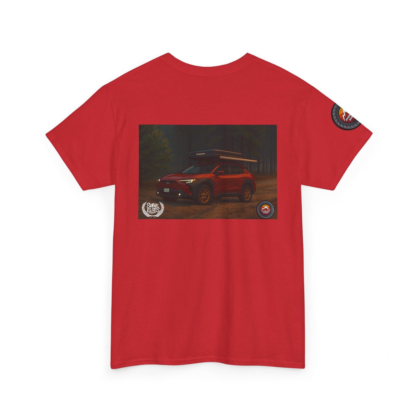 Subaru Enthusiast Subie Elites X Overland Subies Solterra T Shirt