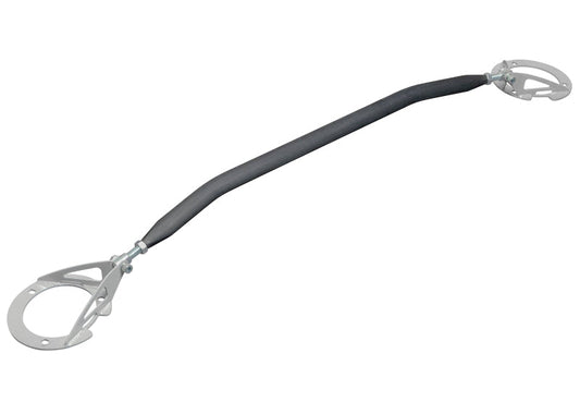 Chassis bracing for WRX, a durable component for improved suspension performance and chassis stiffness.