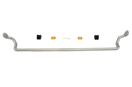 Subaru WRX adjustable sway bar with mounting hardware, designed to enhance grip and handling performance.