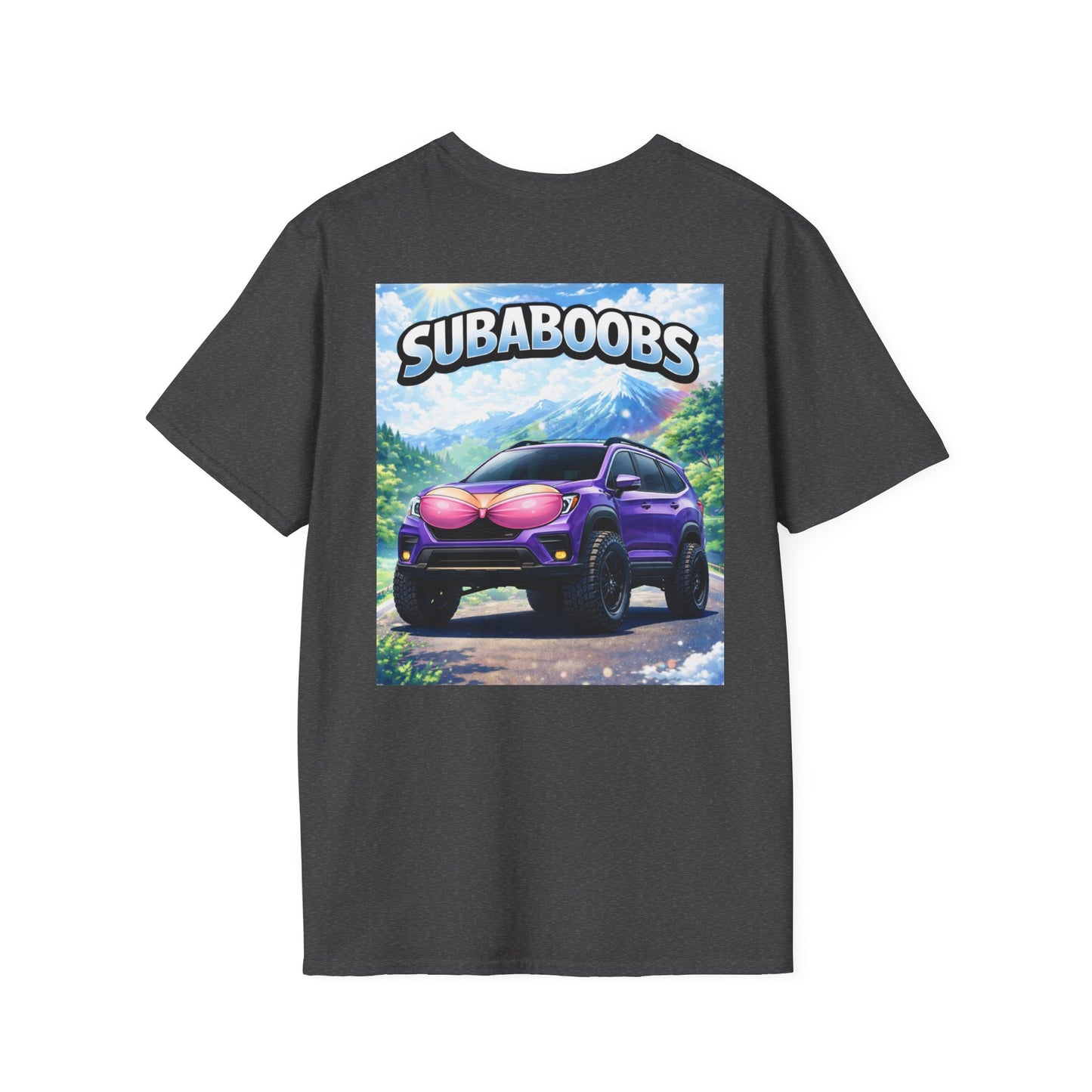 SubaBoobs Ascent Subaru Graphic T-Shirt – "Subie Elites" Back Print Car Tee