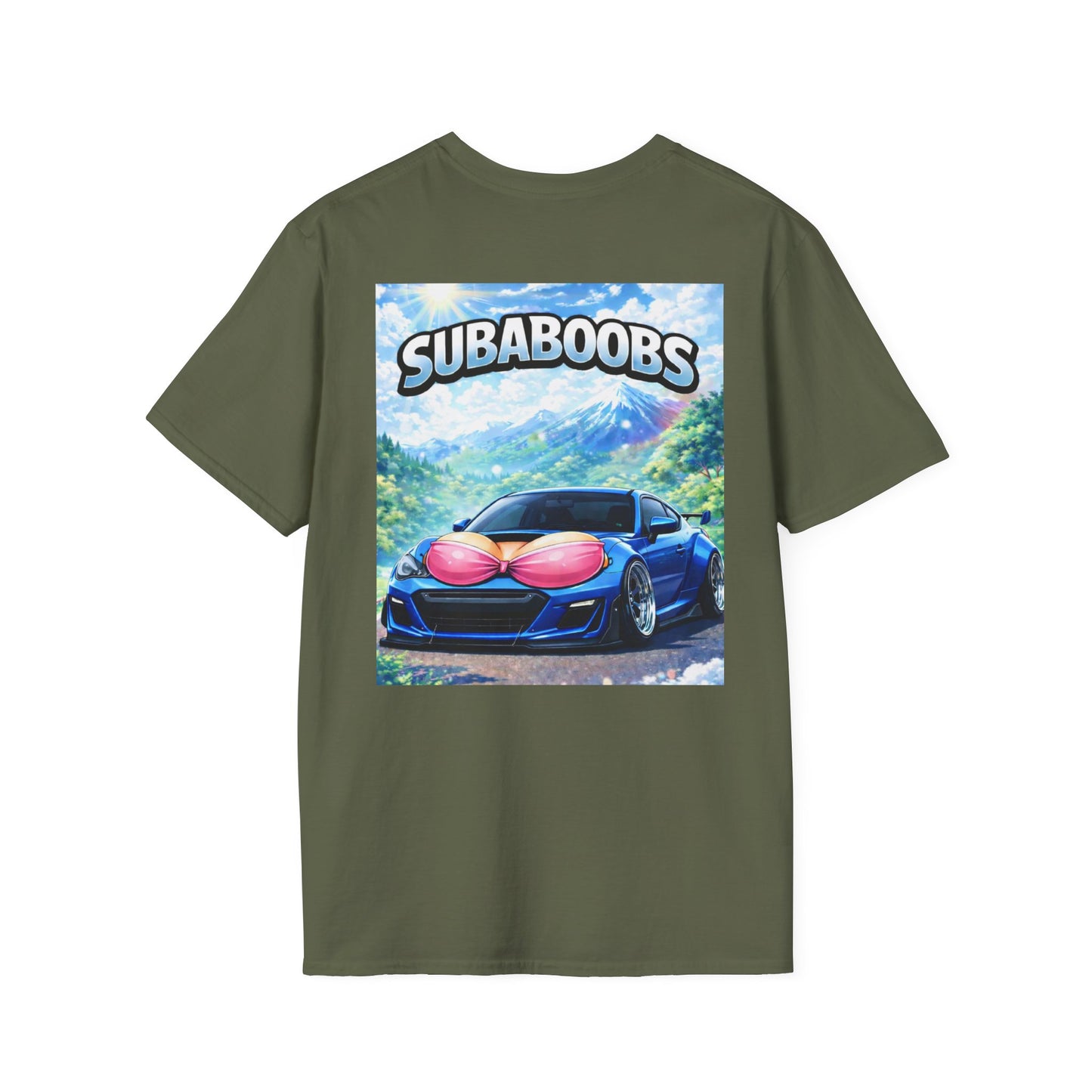 SubaBoobs BRZ Subaru Car T-Shirt — 'Subie Elites' Graphic Tee