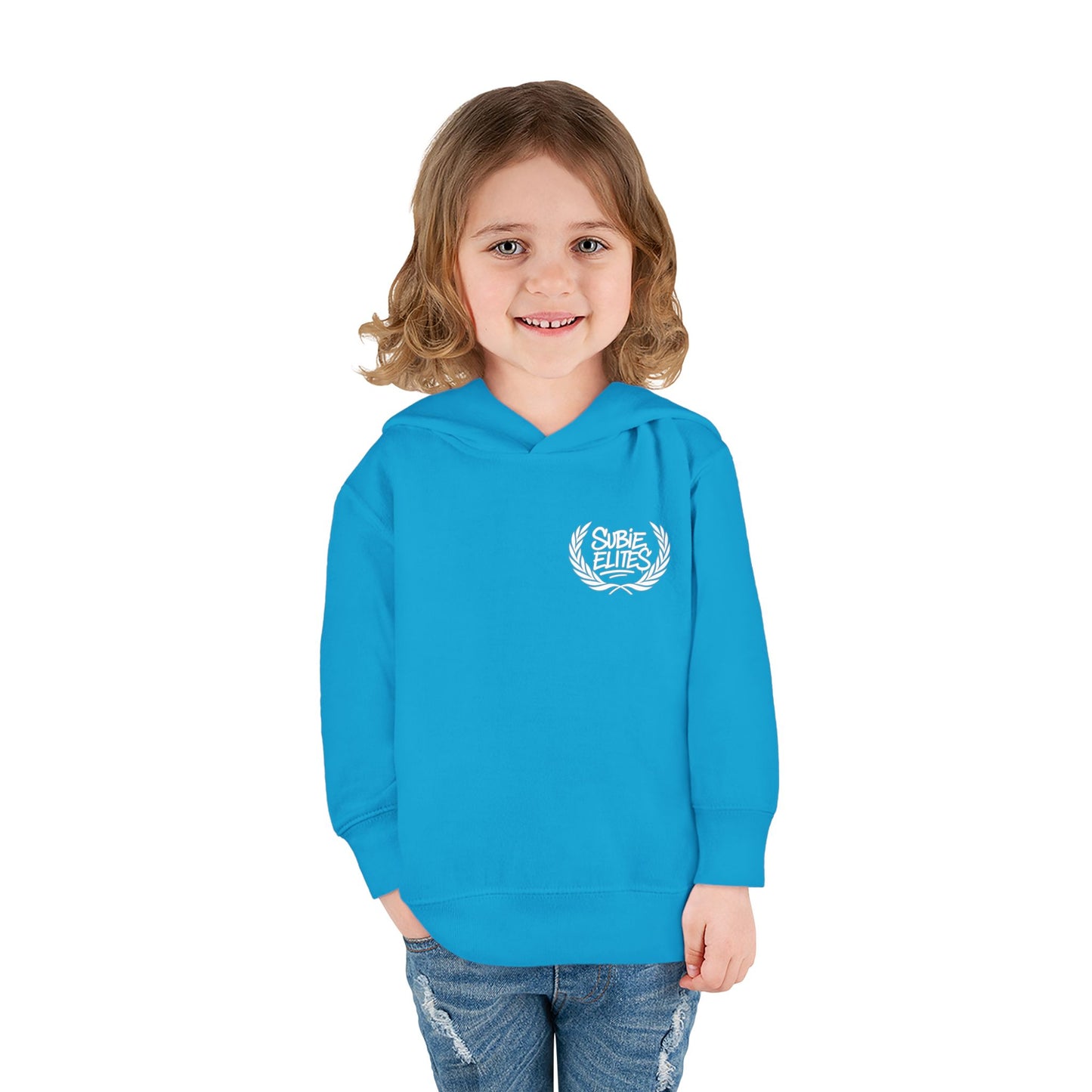 Kids' Fleece Hoodie - Retro Racing Design