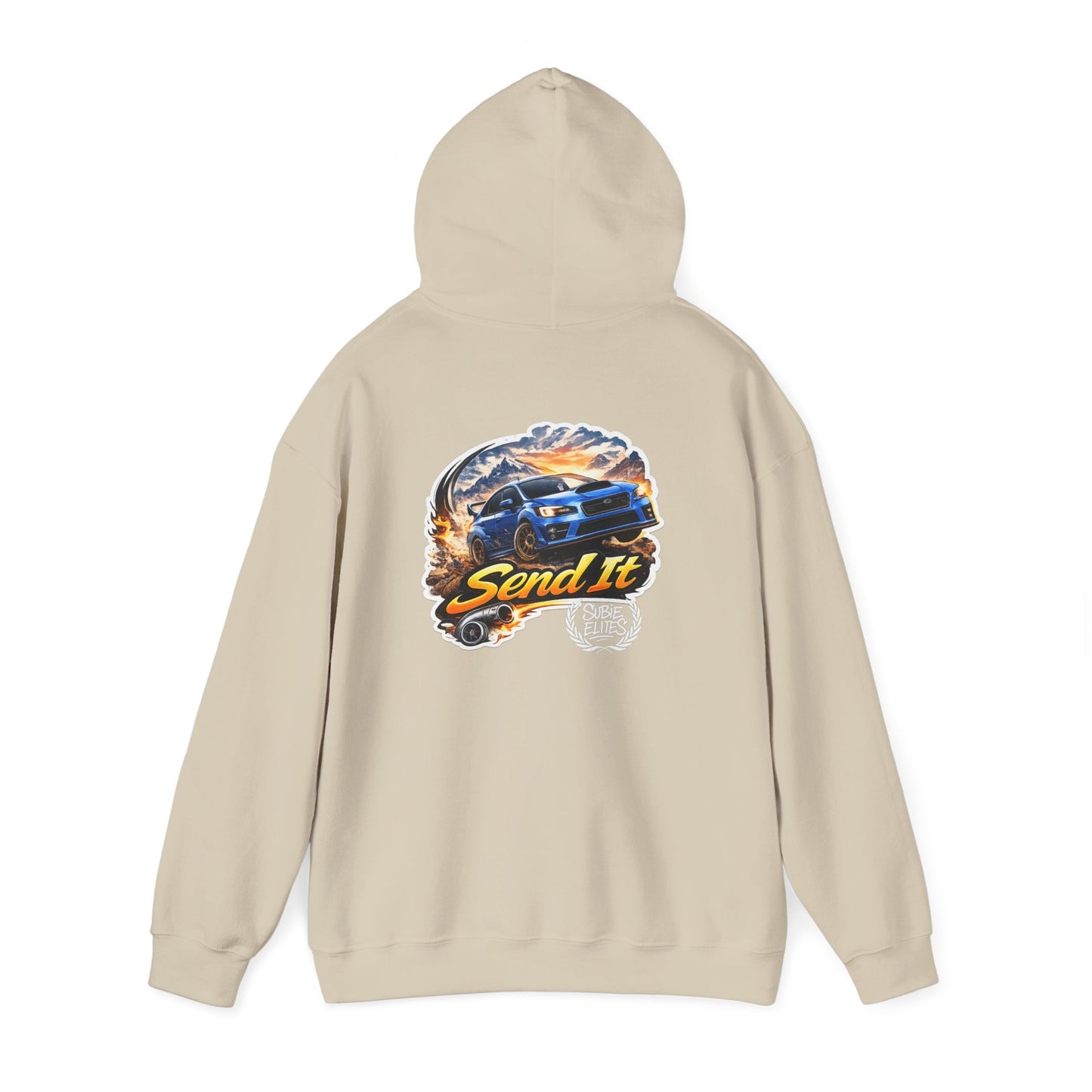 Subie Elites "Send It" Subaru WRX Hoodie — Car Graphic Pullover