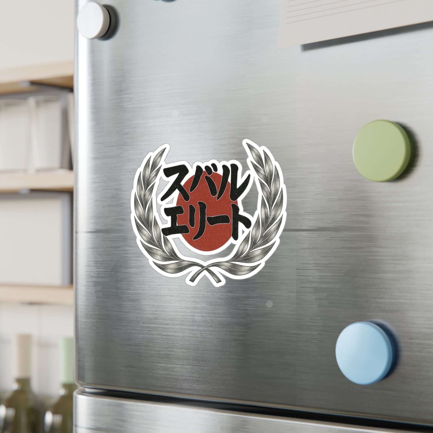 Japanese Heritage- Subie Elites Crest sticker