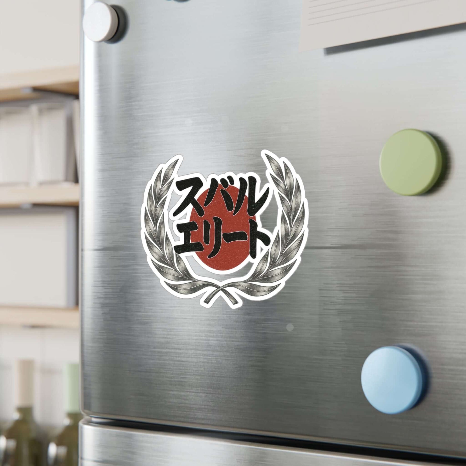 Japanese Heritage- Subie Elites Crest sticker