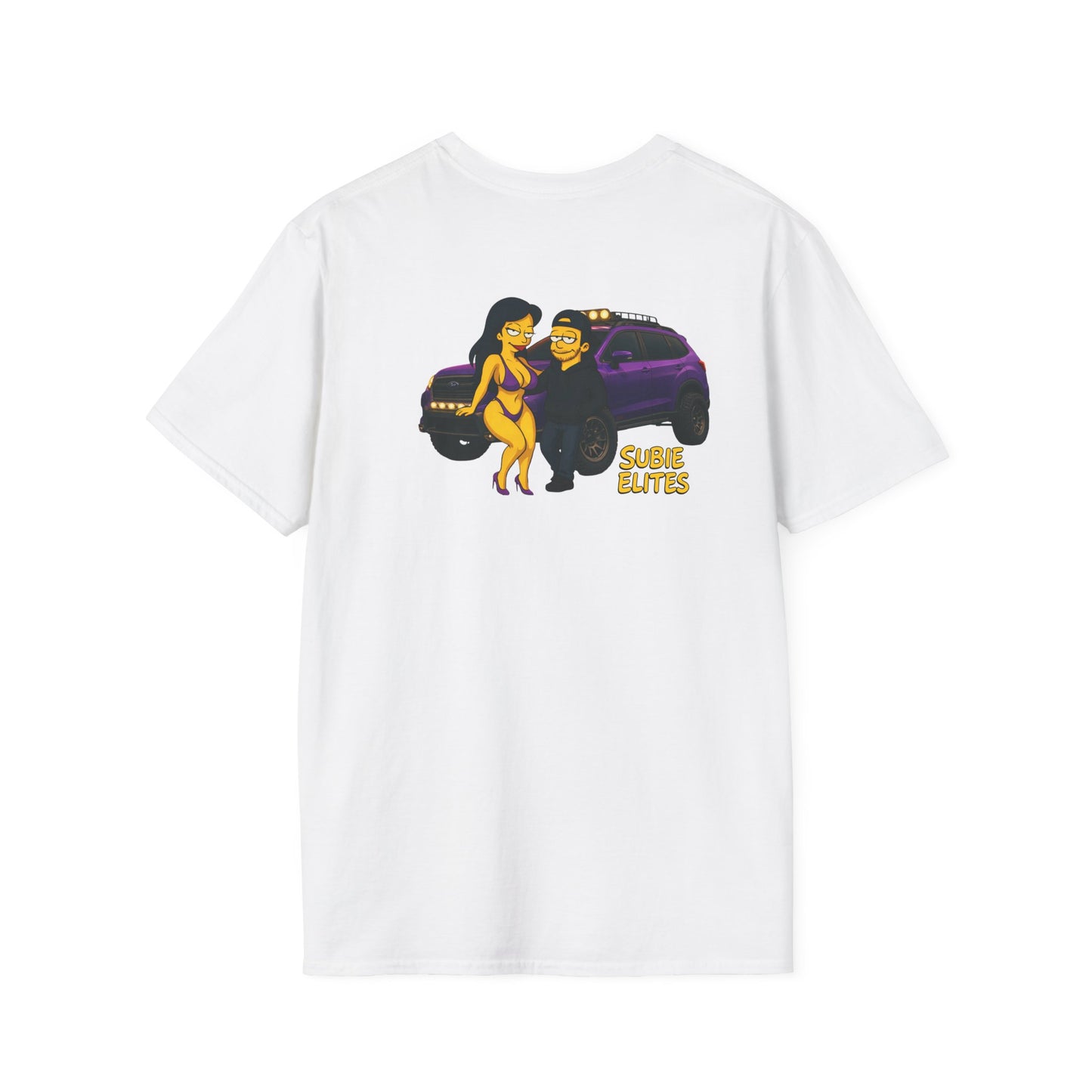 Subie Elites Ascent cartoon couple T-Shirt