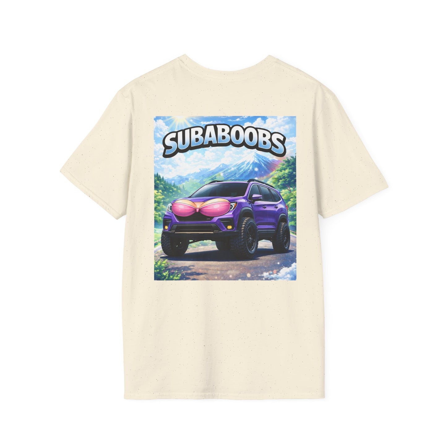 SubaBoobs Ascent Subaru Graphic T-Shirt – "Subie Elites" Back Print Car Tee