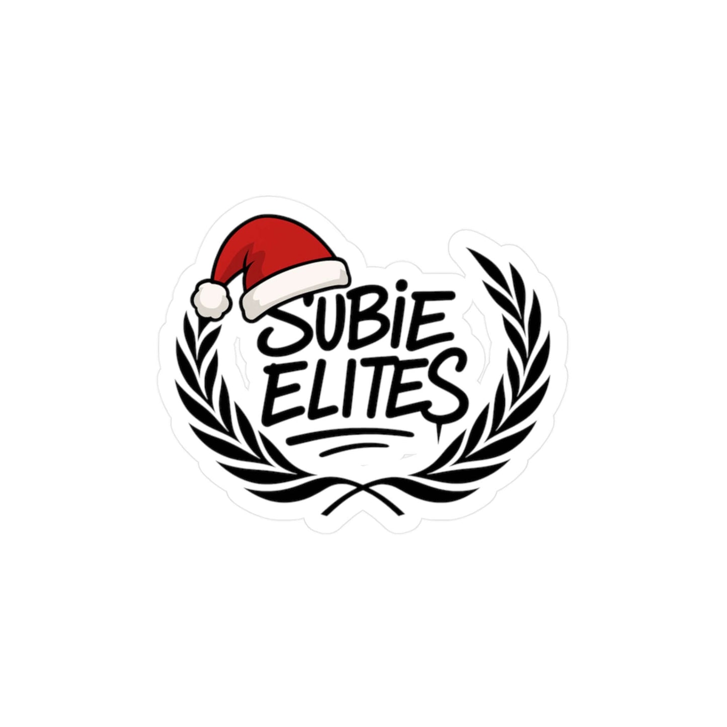 Subie Elites Holiday Crest Sticker