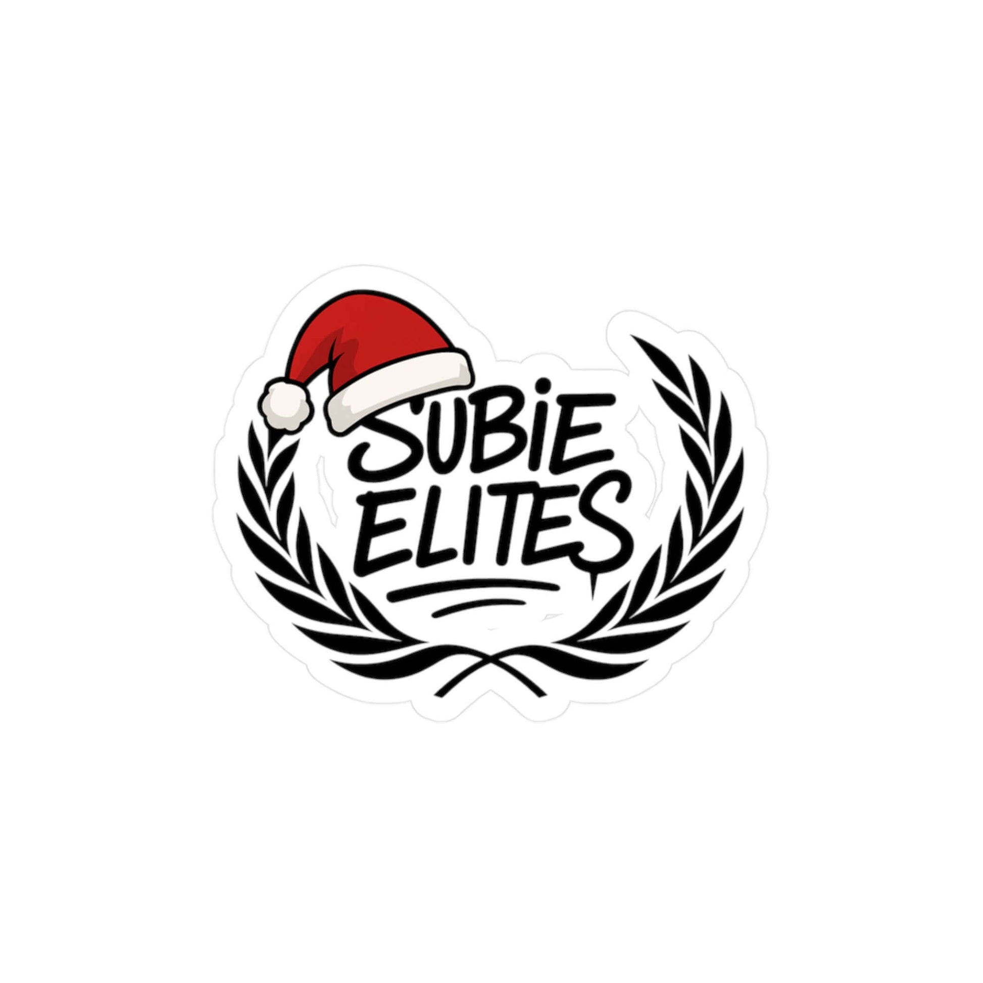 Subie Elites Holiday Crest Sticker