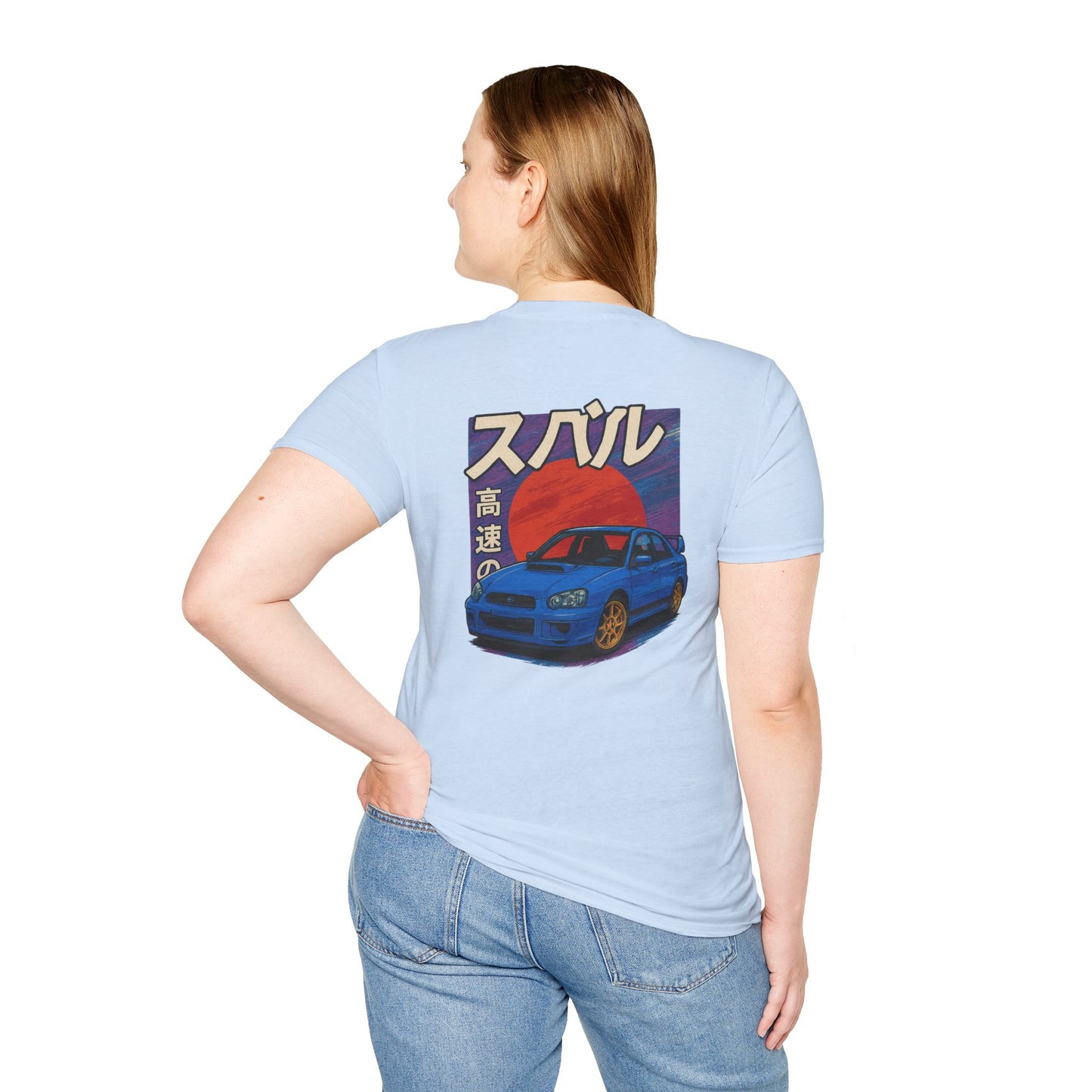 Subie Elites Japanese Heritage STI Blob Eye tee