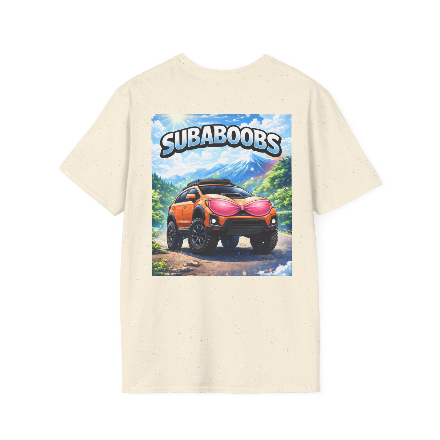 Subaboobs Crosstrek V2 Off-Road Hatchback T-Shirt — Funny Subaru Crew Tee