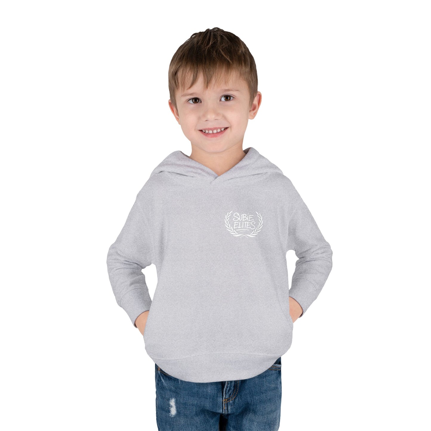 Kids' Fleece Hoodie - Retro Racing Design