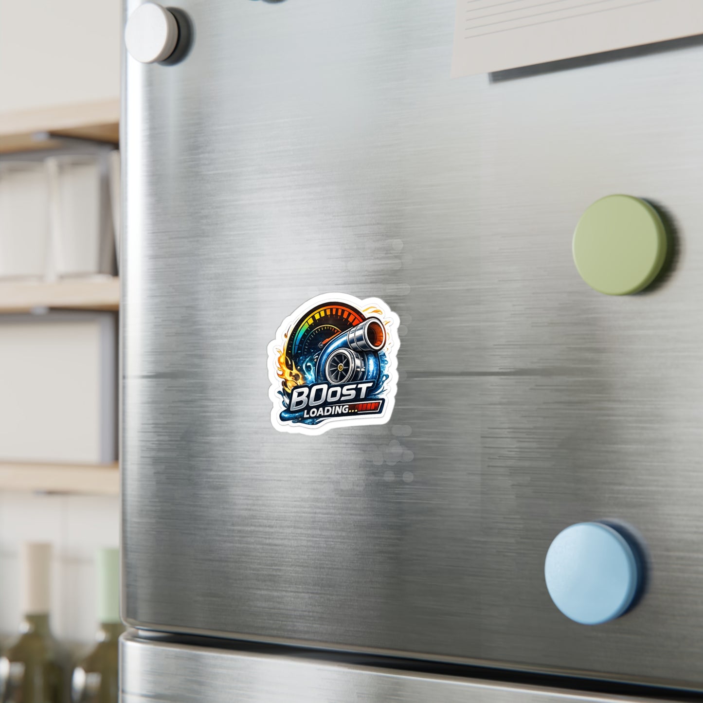 Subie Elites Boost Loading Turbo Sticker — Kiss-Cut Vinyl Car Decal