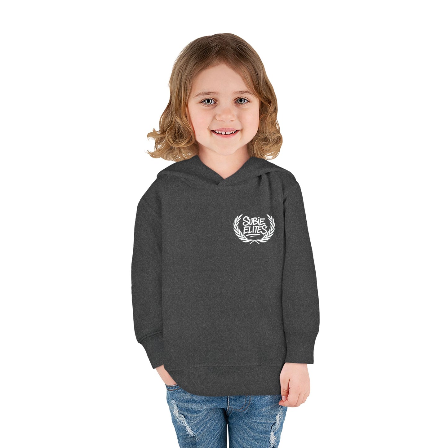 Kids' Fleece Hoodie - Retro Racing Design