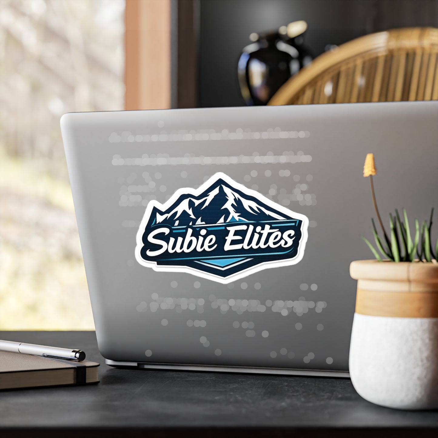 Subie Elites Mountain Logo Vinyl Sticker —Subaru Enthusiast Car & Window Decal