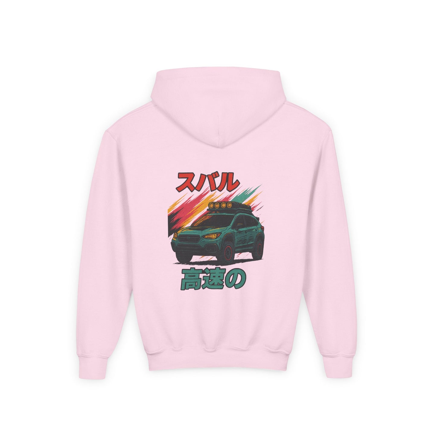 Subaru Racing Youth Hoodie - Cool Black Sweatshirt with Japanese Design