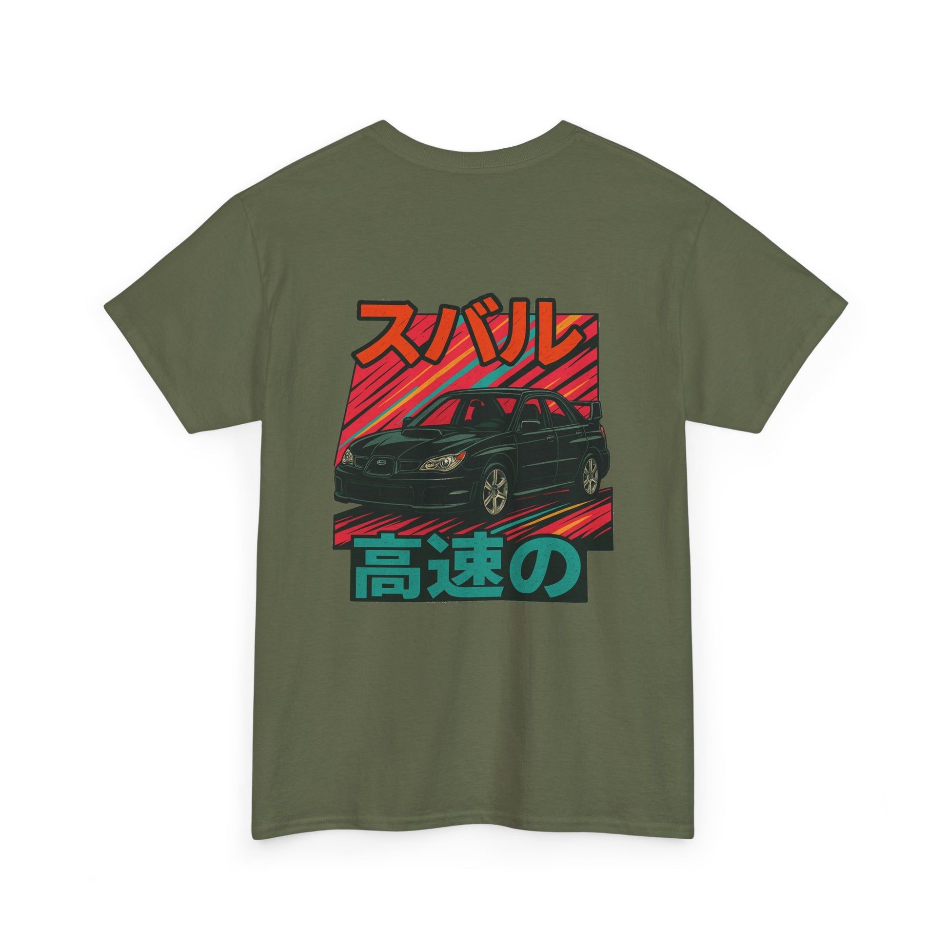 Subaru Retro JDM Tee — Vintage Racing Graphic T-Shirt