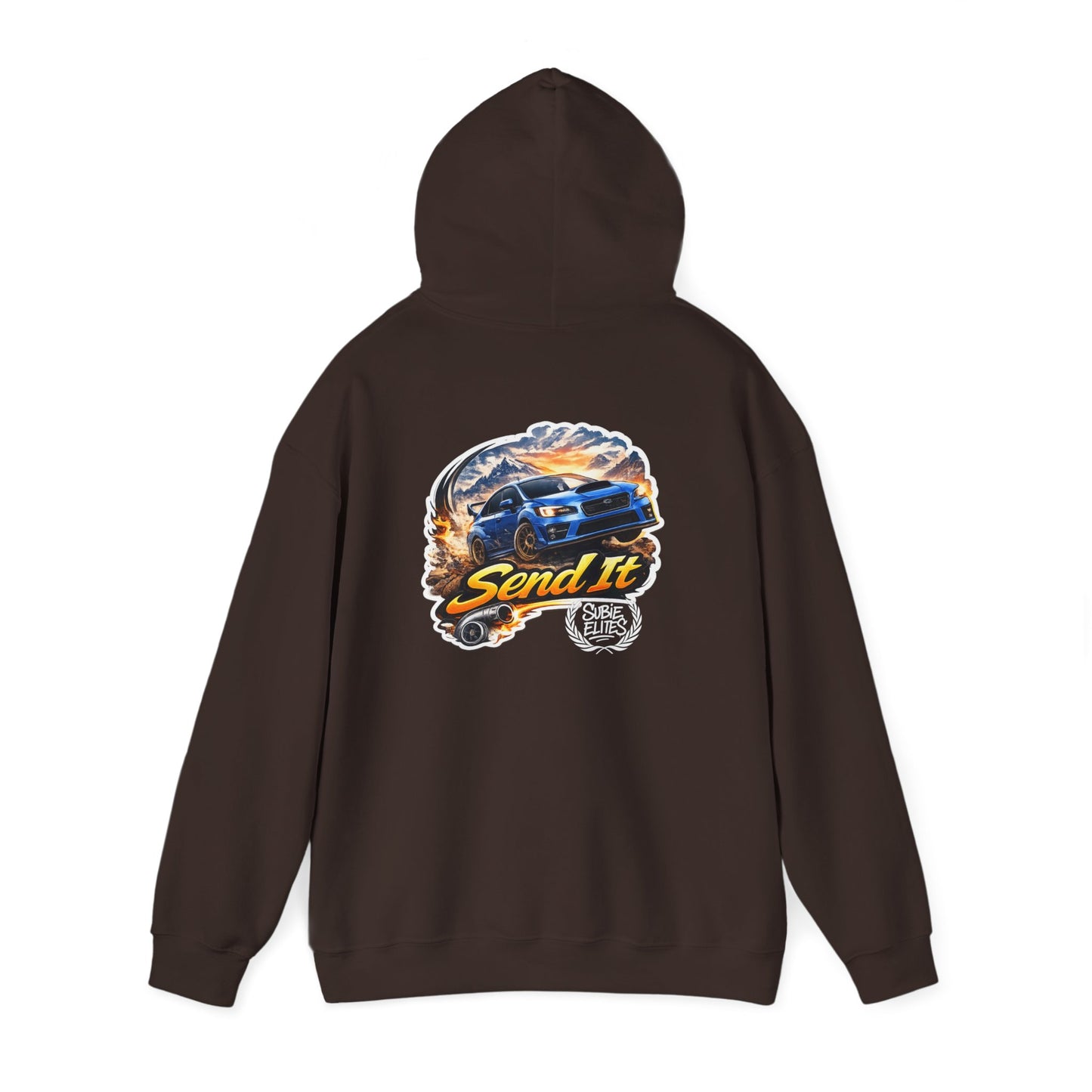 Subie Elites "Send It" Subaru WRX Hoodie — Car Graphic Pullover