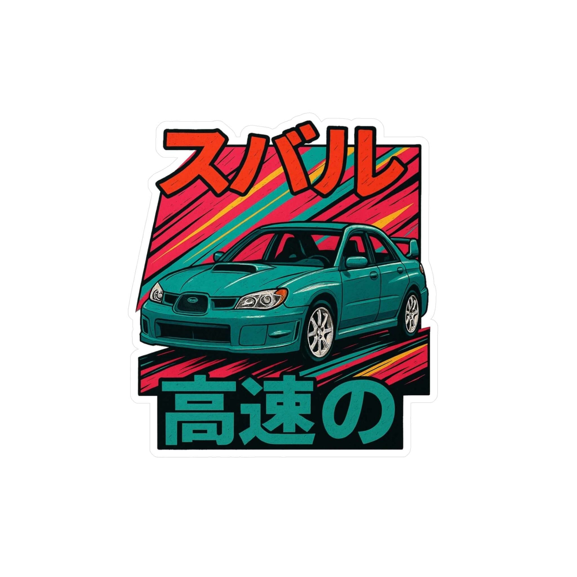 Subaru WRX Hawkeye Japanese Heritage Design-Vinyl Decal
