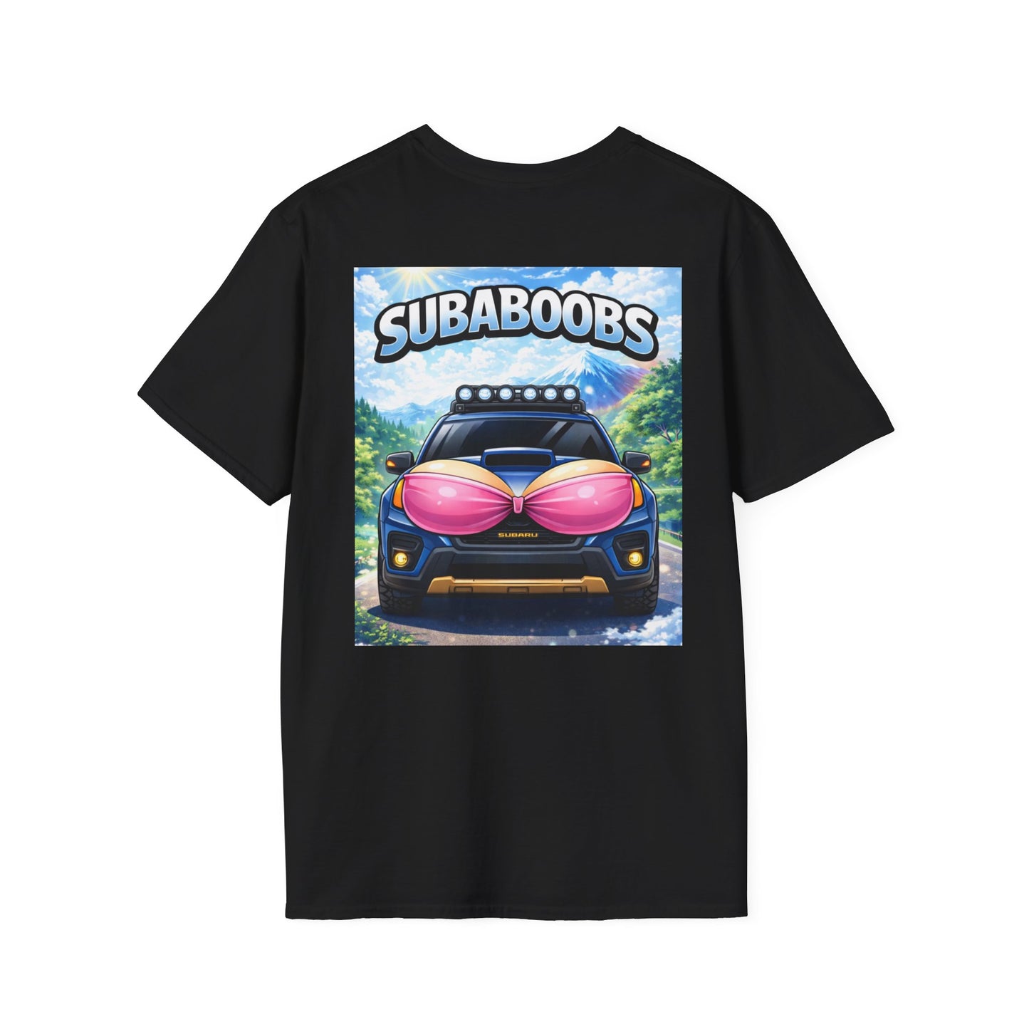 SubaBoobs Forester Wilderness Subaru Tee — 'Subie Elites' Graphic Car T-Shirt