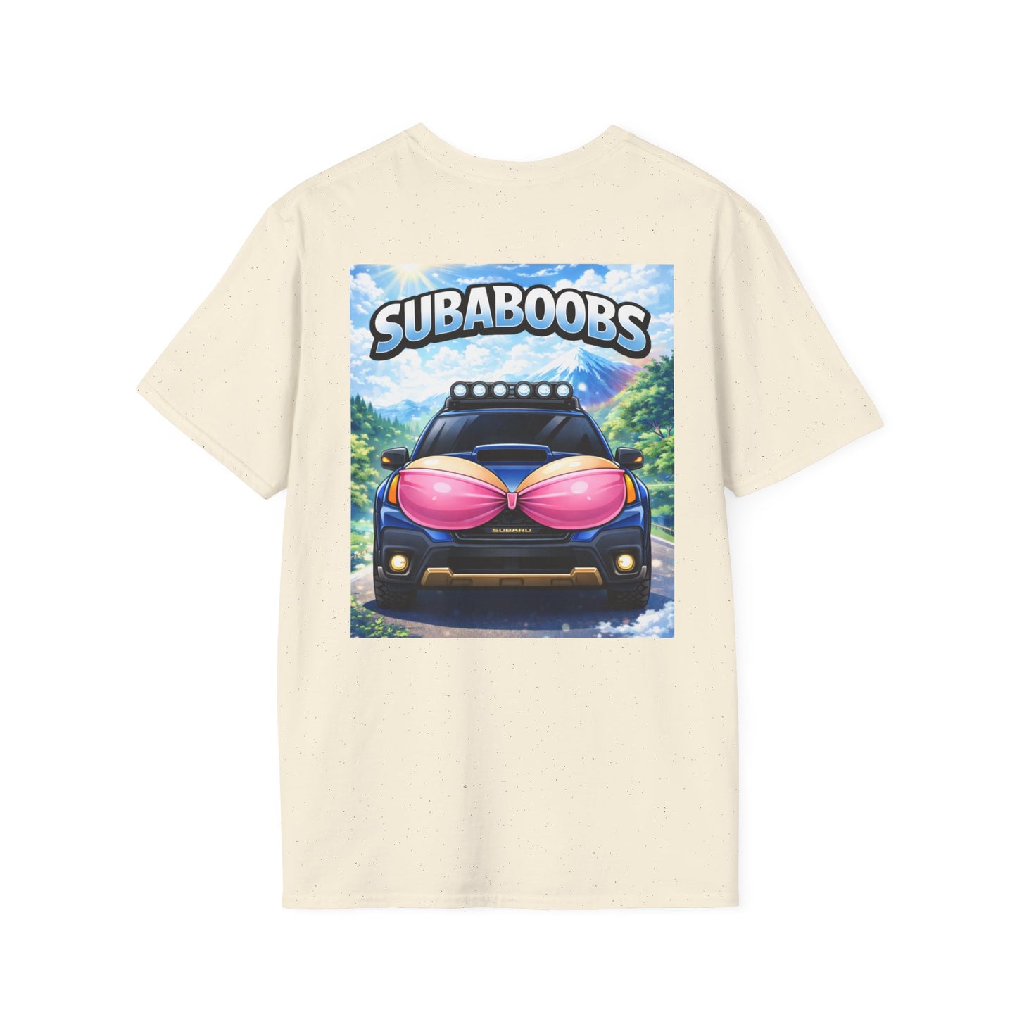 SubaBoobs Outback Wilderness Subaru Tee — 'Subie Elites' Graphic Car T-Shirt