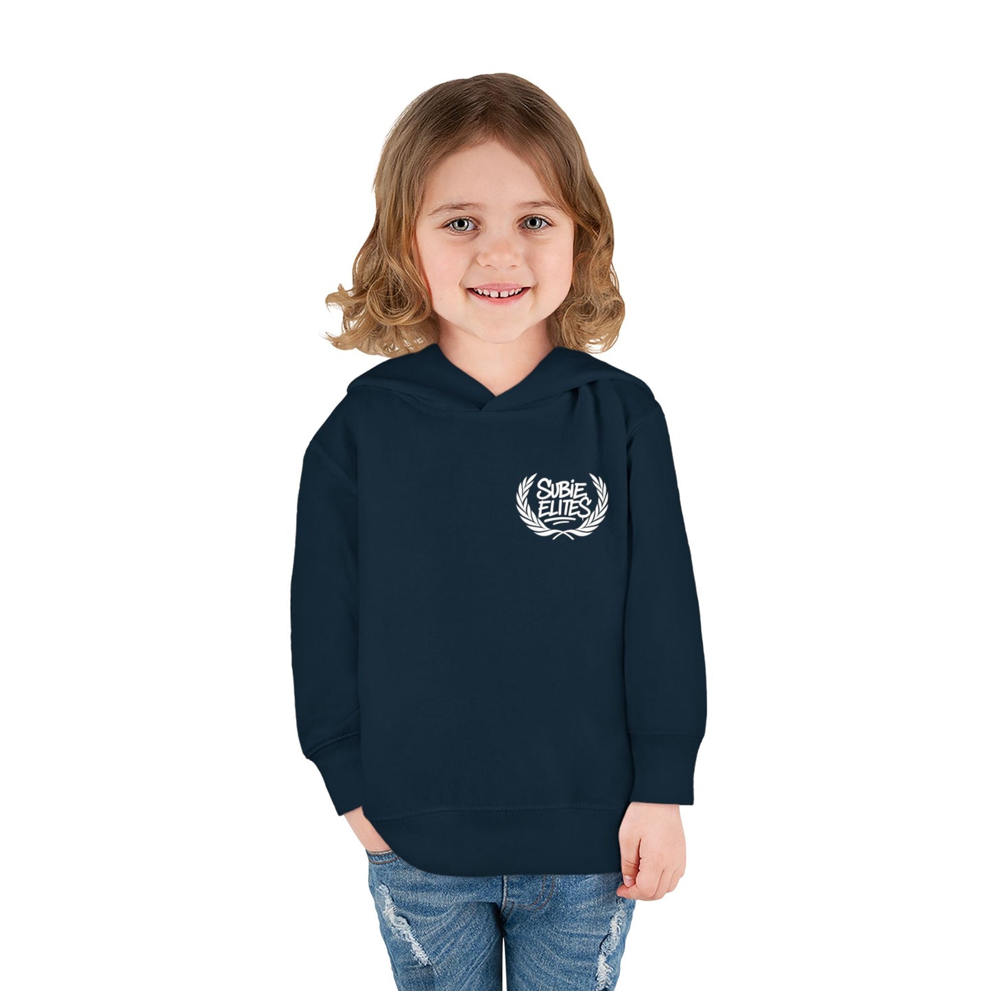 Kids' Fleece Hoodie - Retro Racing Design
