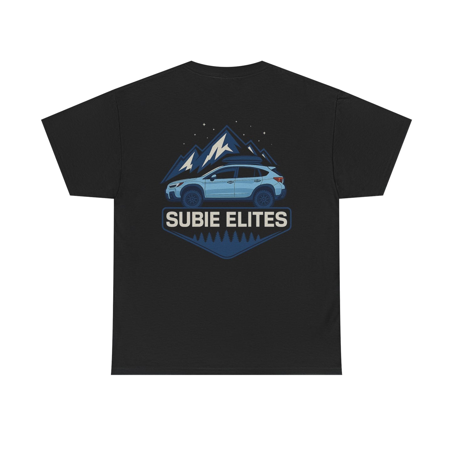 T-Shirt for Subaru Enthusiasts - Subie Elites Lifted Crosstrek Design