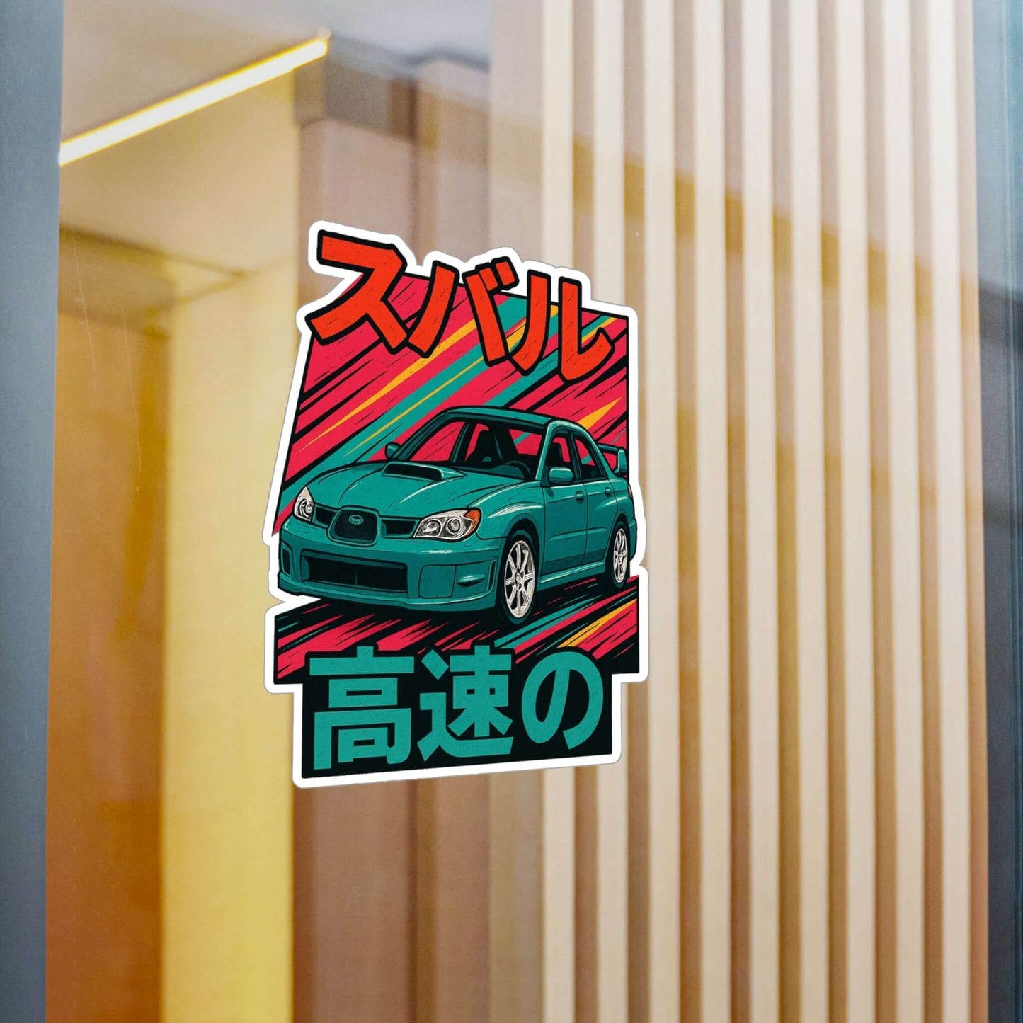 Subaru WRX Hawkeye Japanese Heritage Design-Vinyl Decal