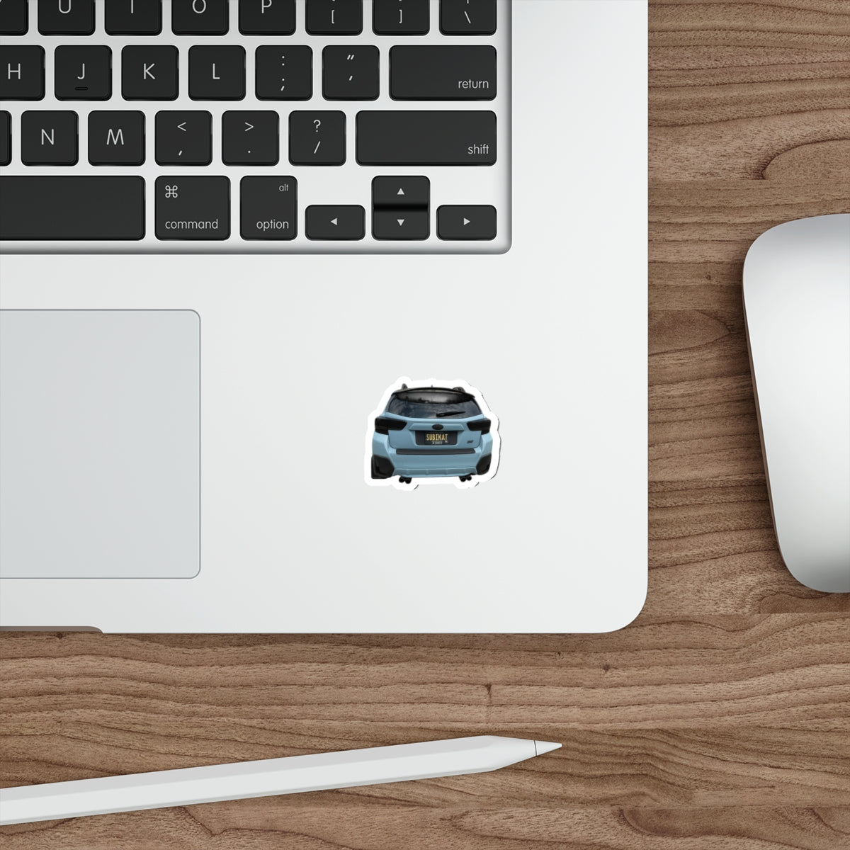 Car Enthusiast Die-Cut Stickers - Subikat Design for Automotive Lovers
