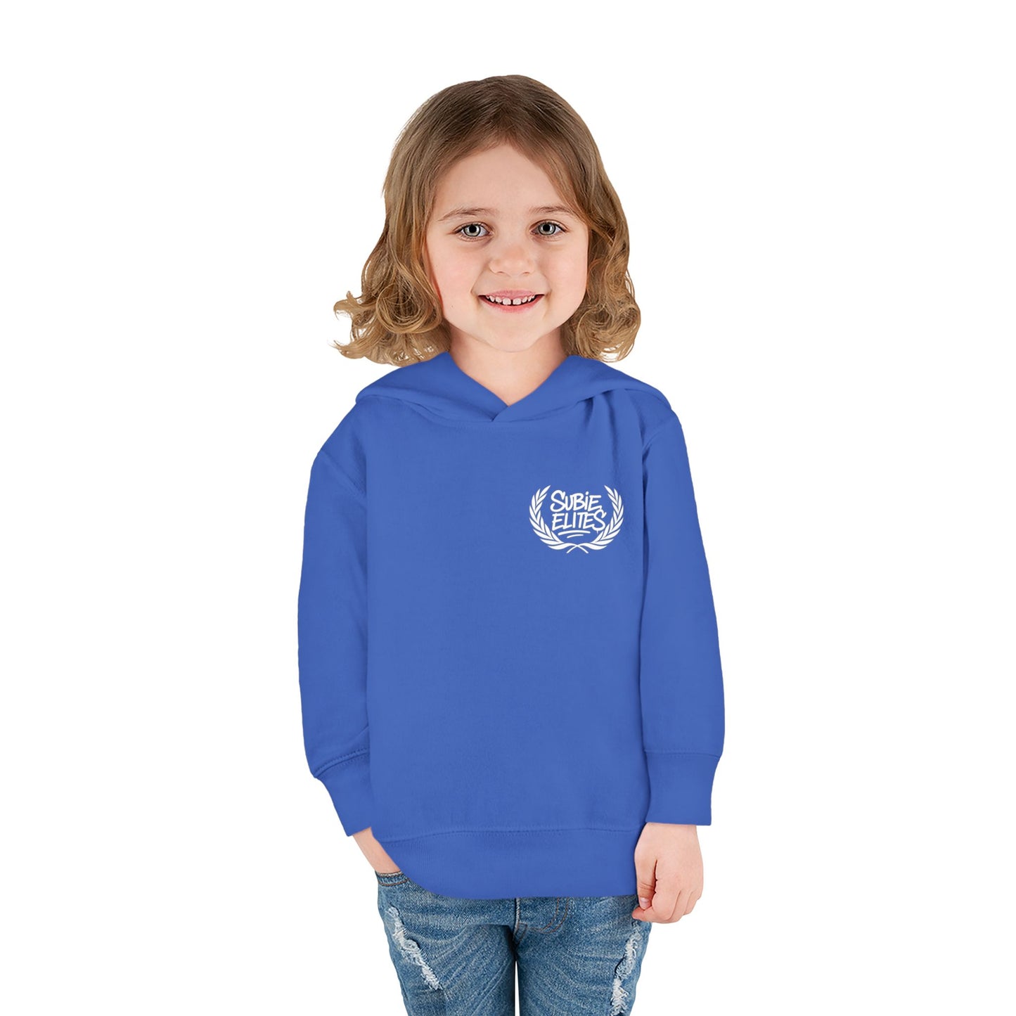 Kids' Fleece Hoodie - Retro Racing Design