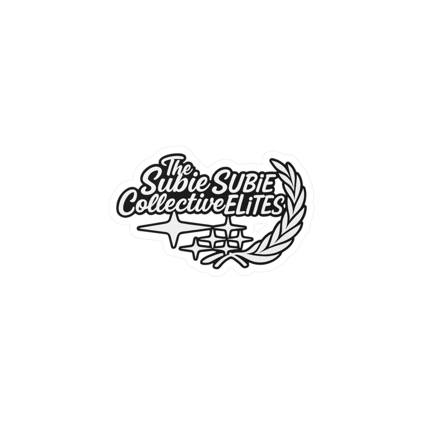 SUBIE ELITES X THE SUBIE COLLECTIVE-Vinyl Decal