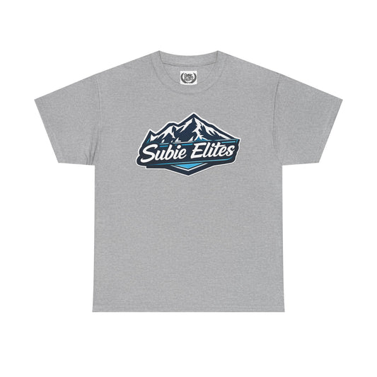 Subie Elites Mountain Logo Tee — Subaru Enthusiast Car Club Shirt