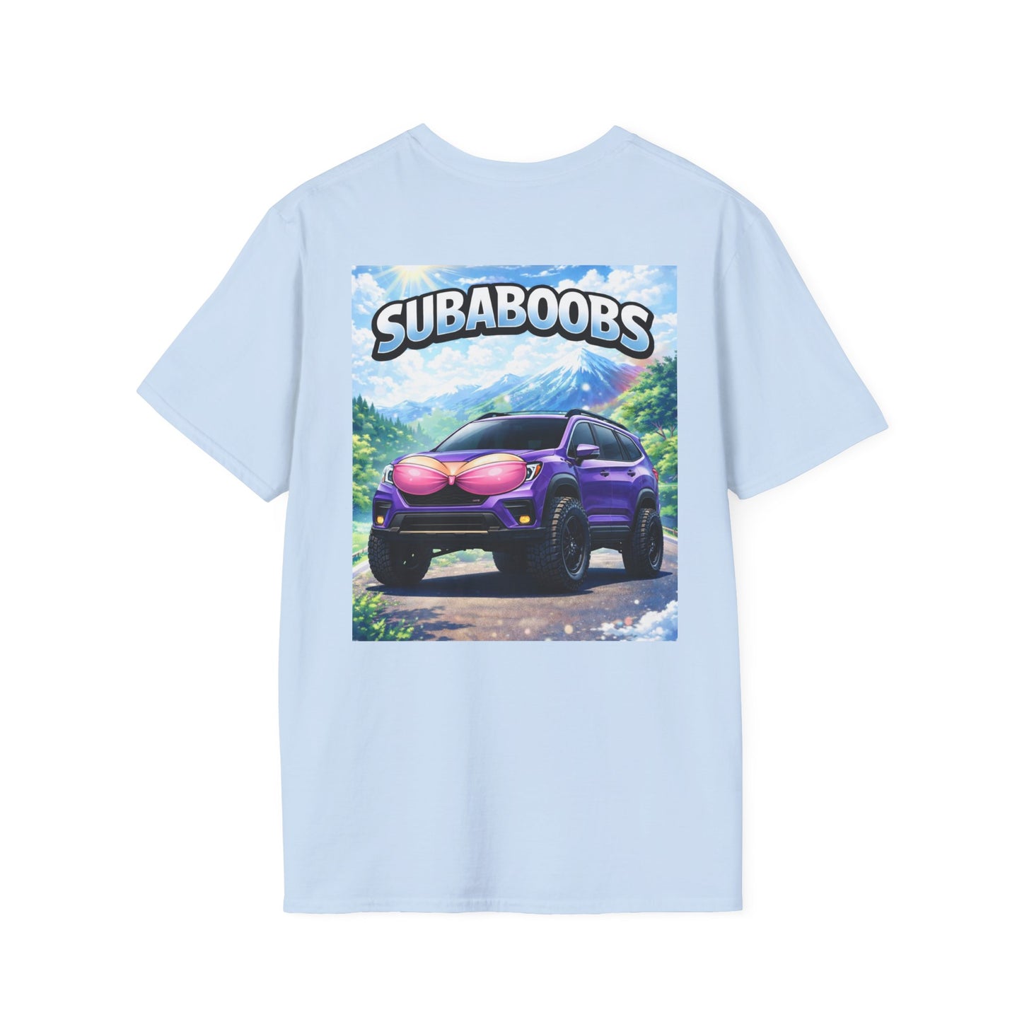 SubaBoobs Ascent Subaru Graphic T-Shirt – "Subie Elites" Back Print Car Tee