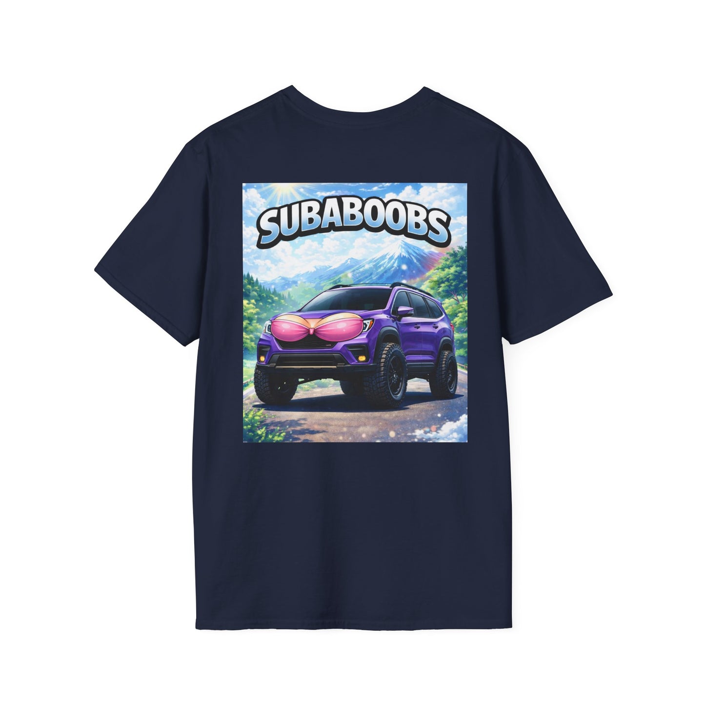 SubaBoobs Ascent Subaru Graphic T-Shirt – "Subie Elites" Back Print Car Tee