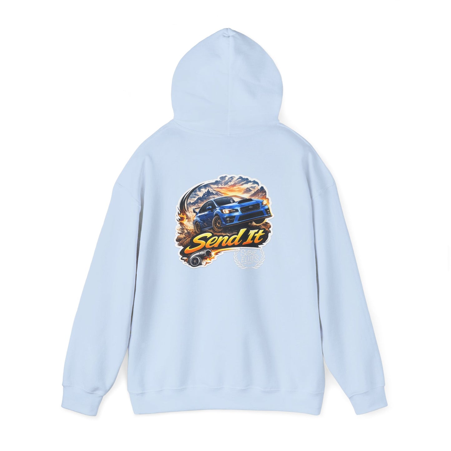 Subie Elites "Send It" Subaru WRX Hoodie — Car Graphic Pullover