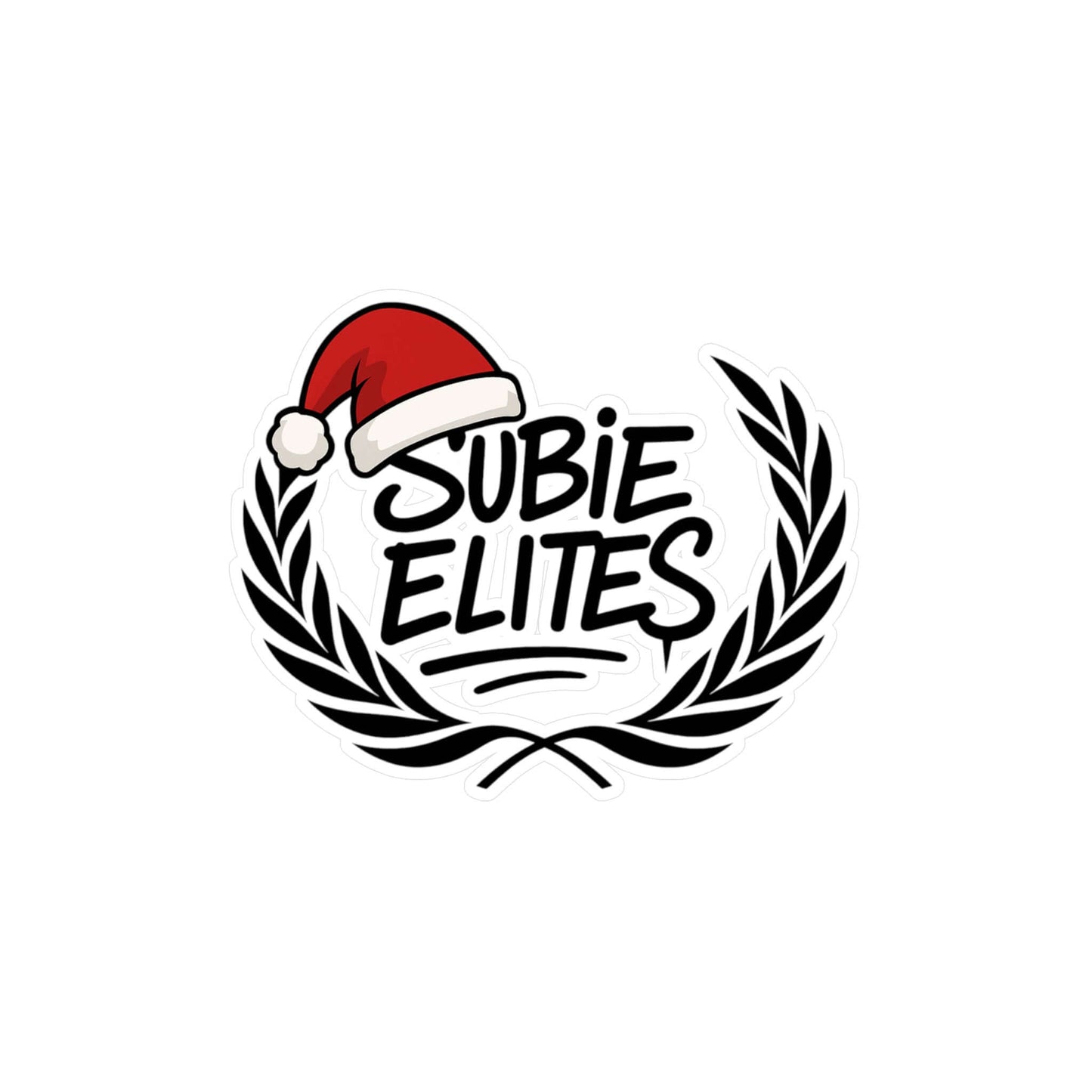 Subie Elites Holiday Crest Sticker