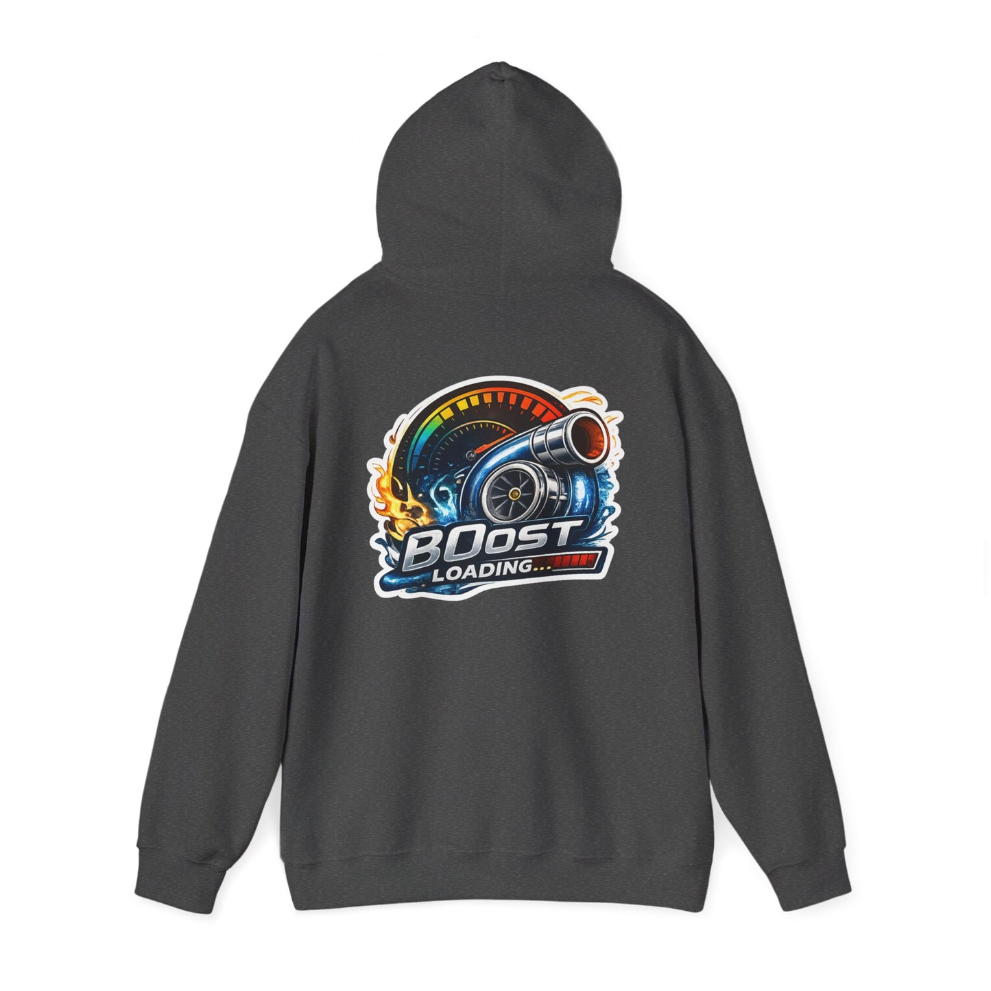 Subie Elites Boost Loading Hoodie — Turbo Car Racing Pullover for Gearheads