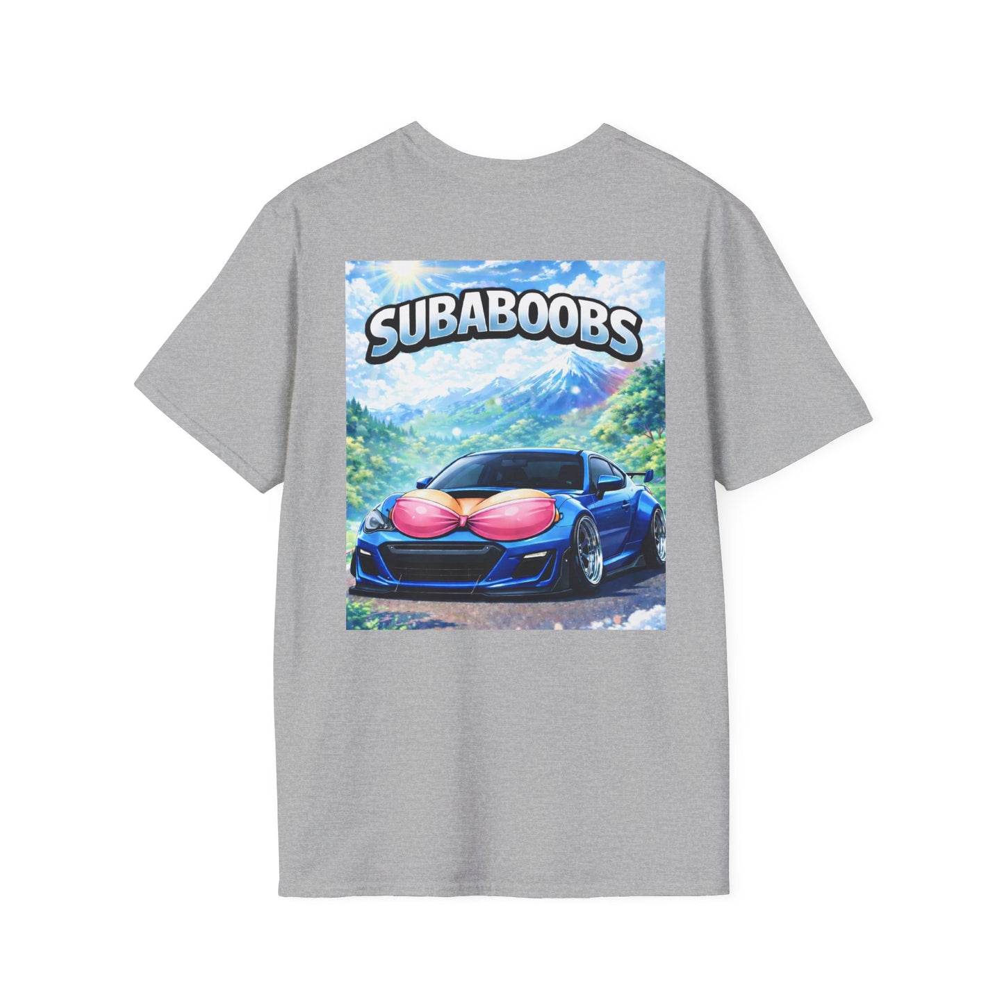 SubaBoobs BRZ Subaru Car T-Shirt — 'Subie Elites' Graphic Tee