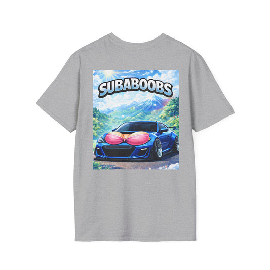 SubaBoobs BRZ Subaru Car T-Shirt — 'Subie Elites' Graphic Tee