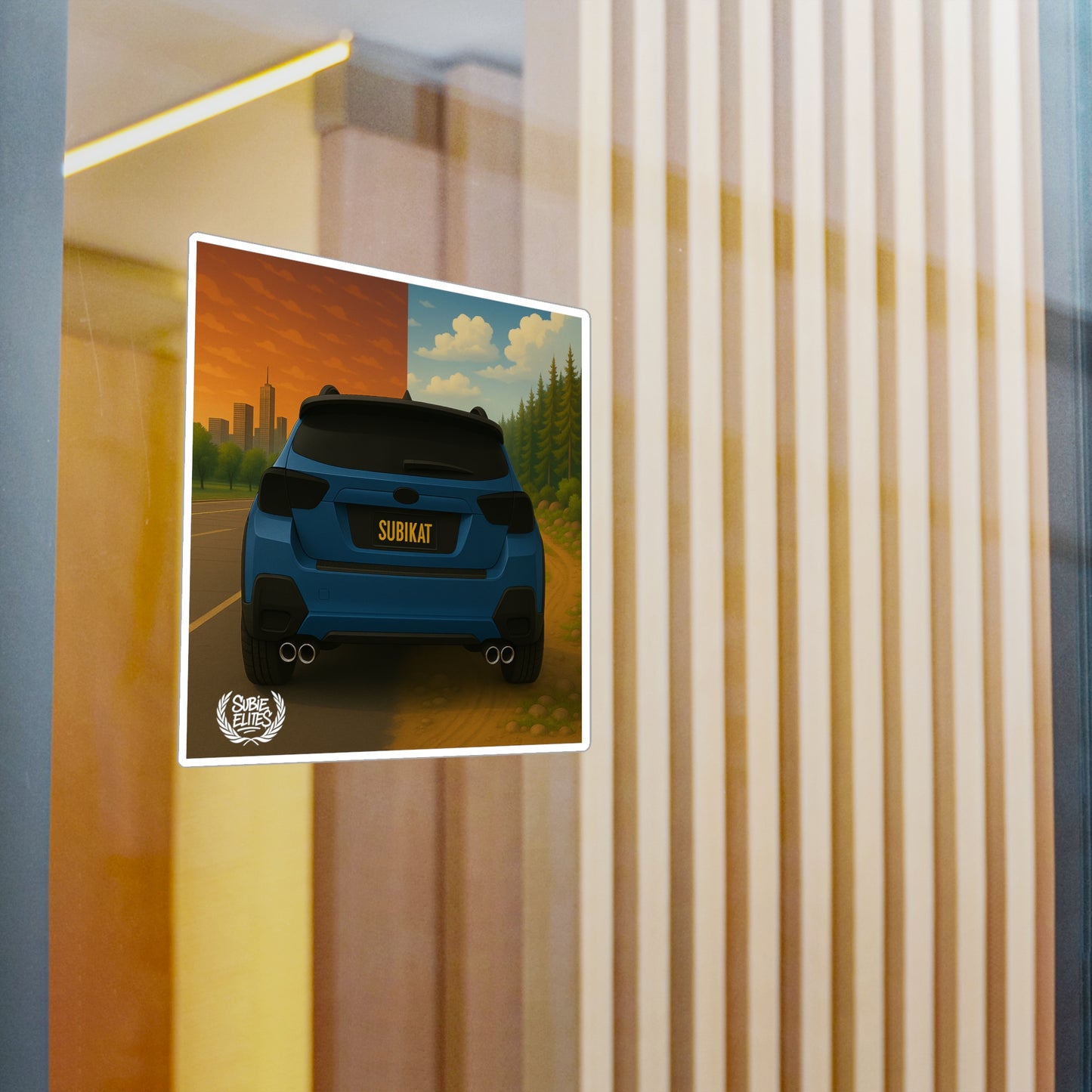 Subaru Sticker AMBASSADOR STICKER- SUBIETREKGRL