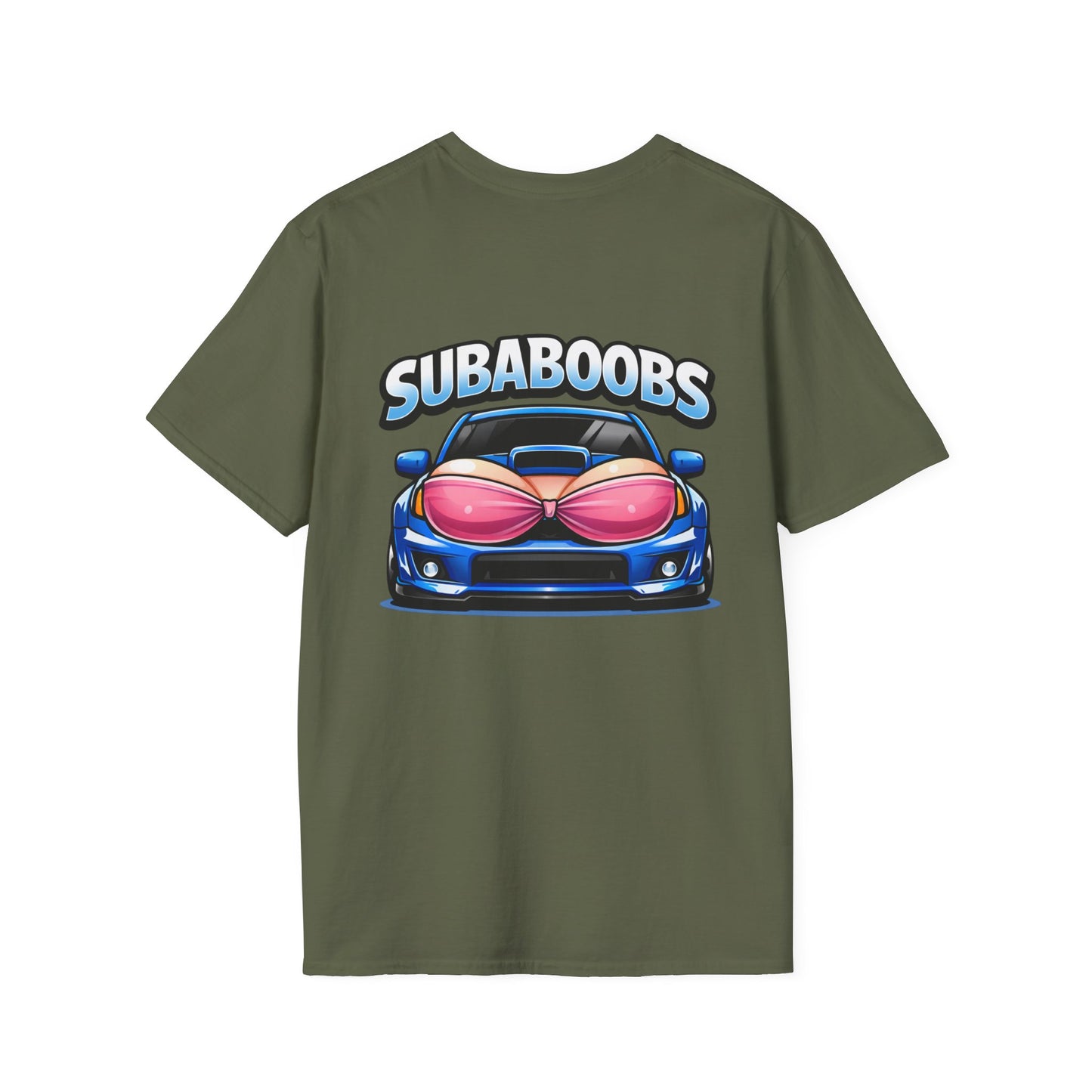 SubaBoobs WRX STI Subaru Car Tee — 'Subie Elites' Graphic T-Shirt