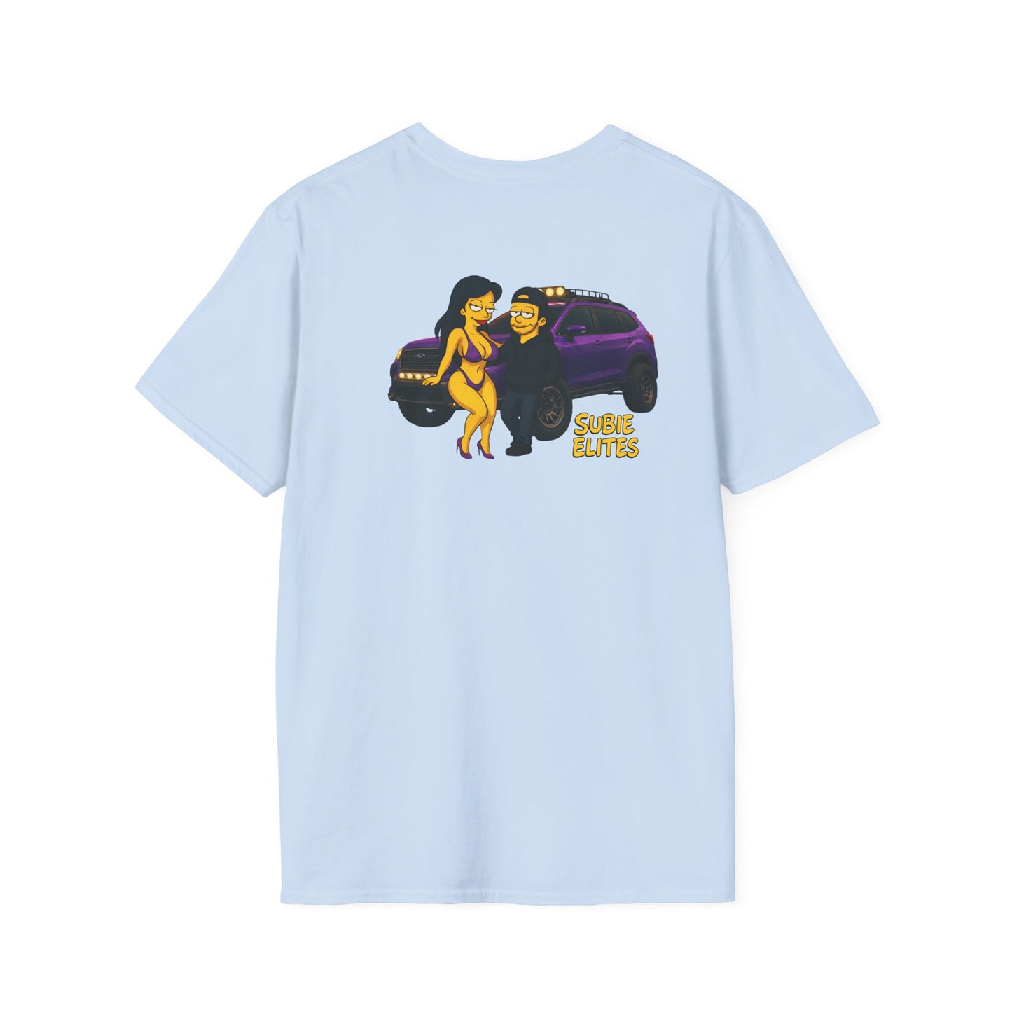 Subie Elites Ascent cartoon couple T-Shirt