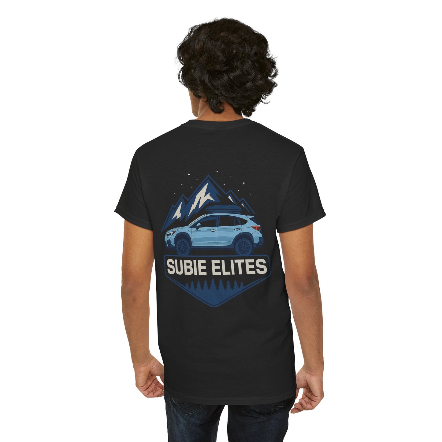 T-Shirt for Subaru Enthusiasts - Subie Elites Lifted Crosstrek Design