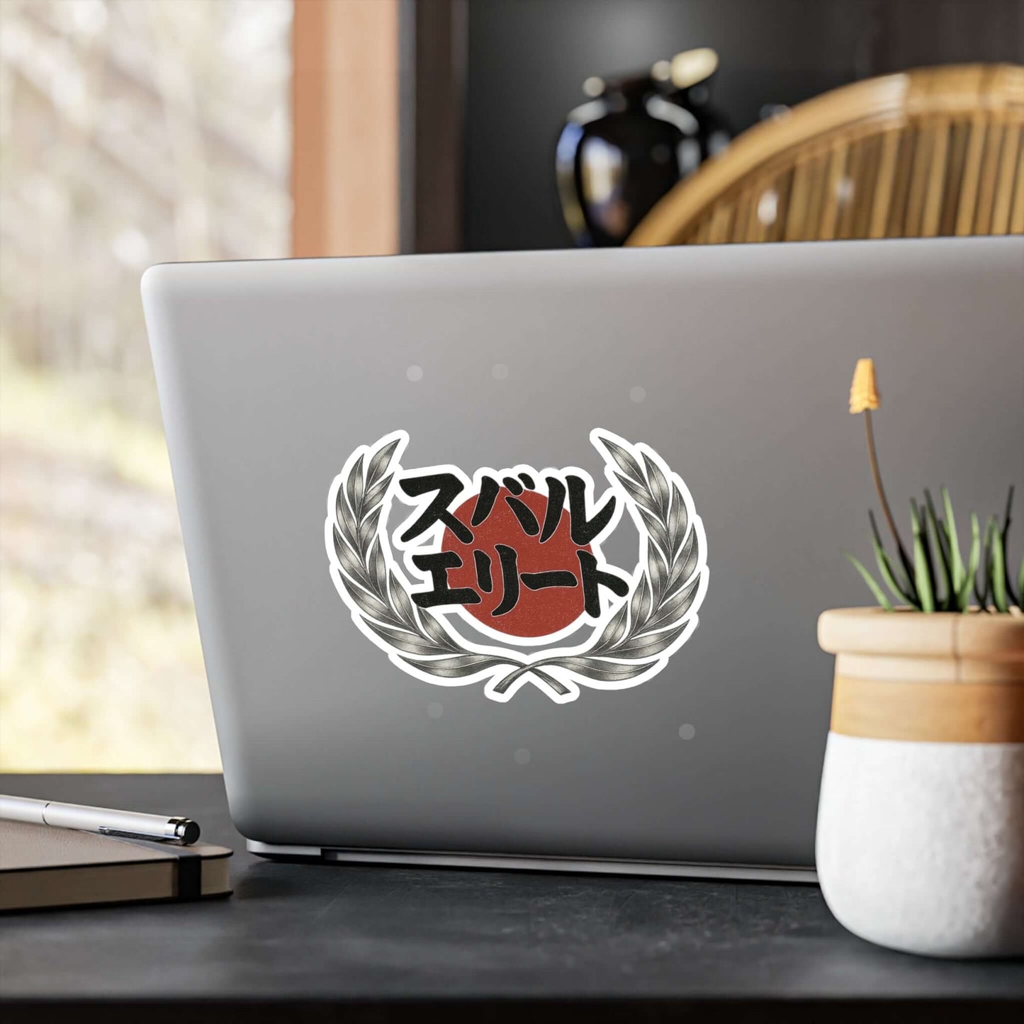 Japanese Heritage- Subie Elites Crest sticker