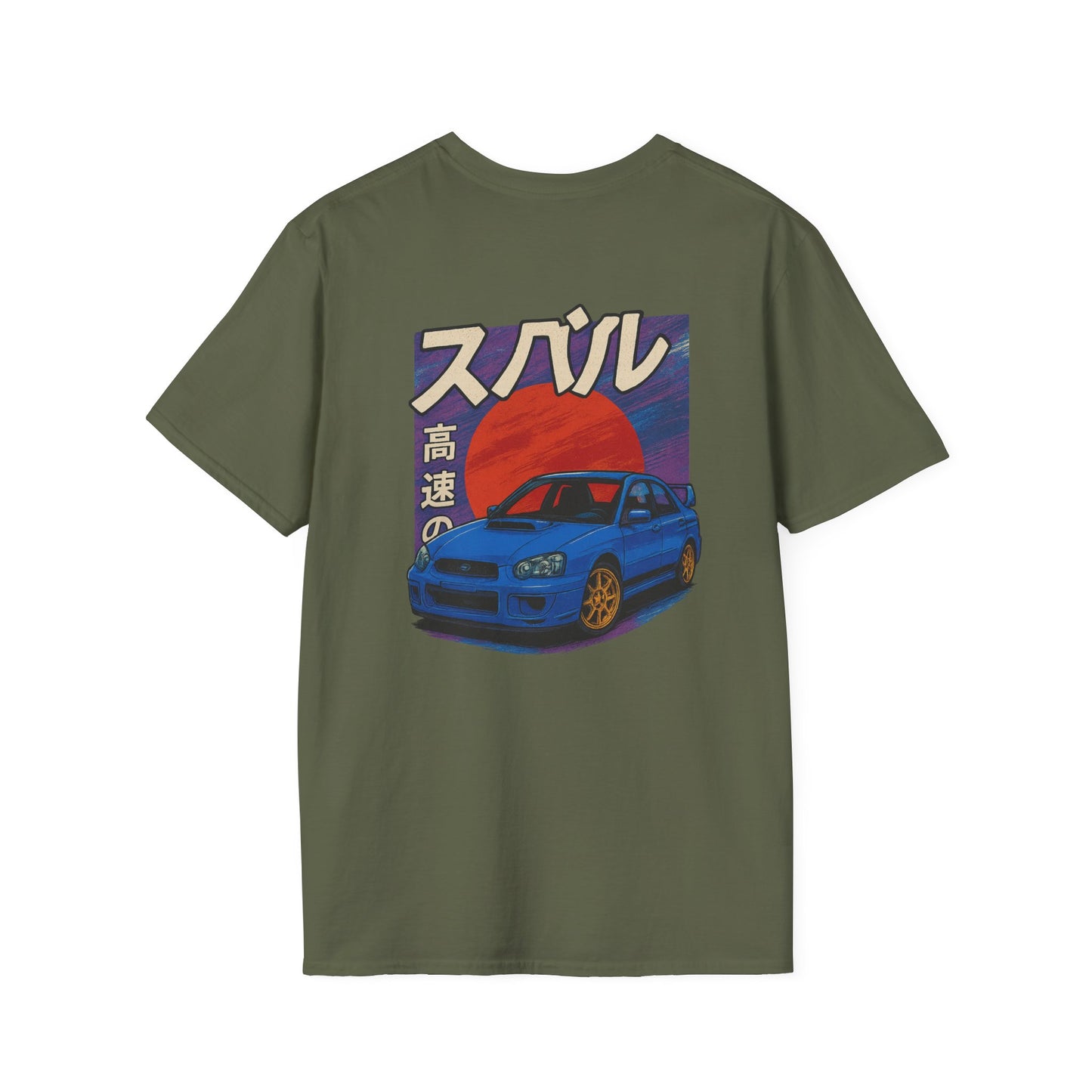 Subie Elites Japanese Heritage STI Blob Eye tee