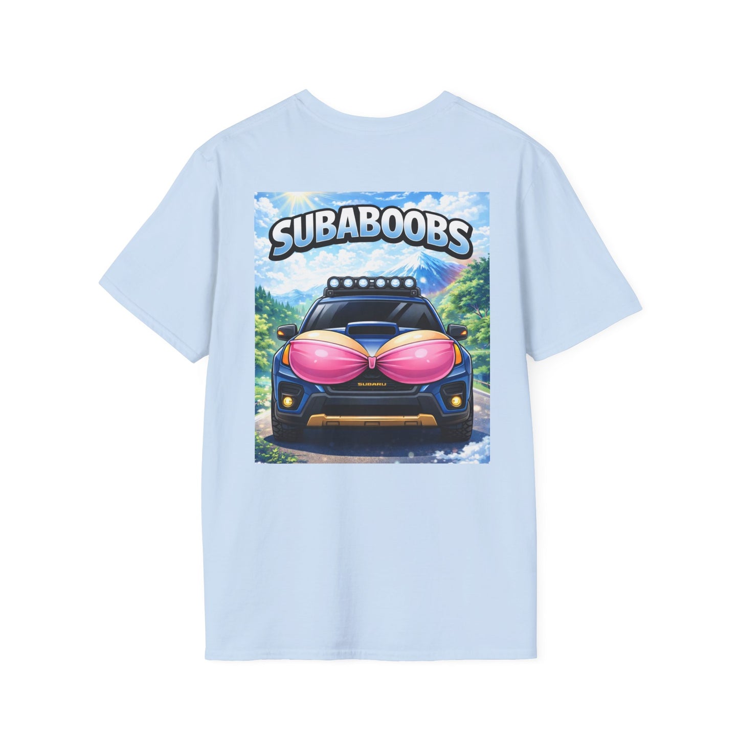 SubaBoobs Forester Wilderness Subaru Tee — 'Subie Elites' Graphic Car T-Shirt