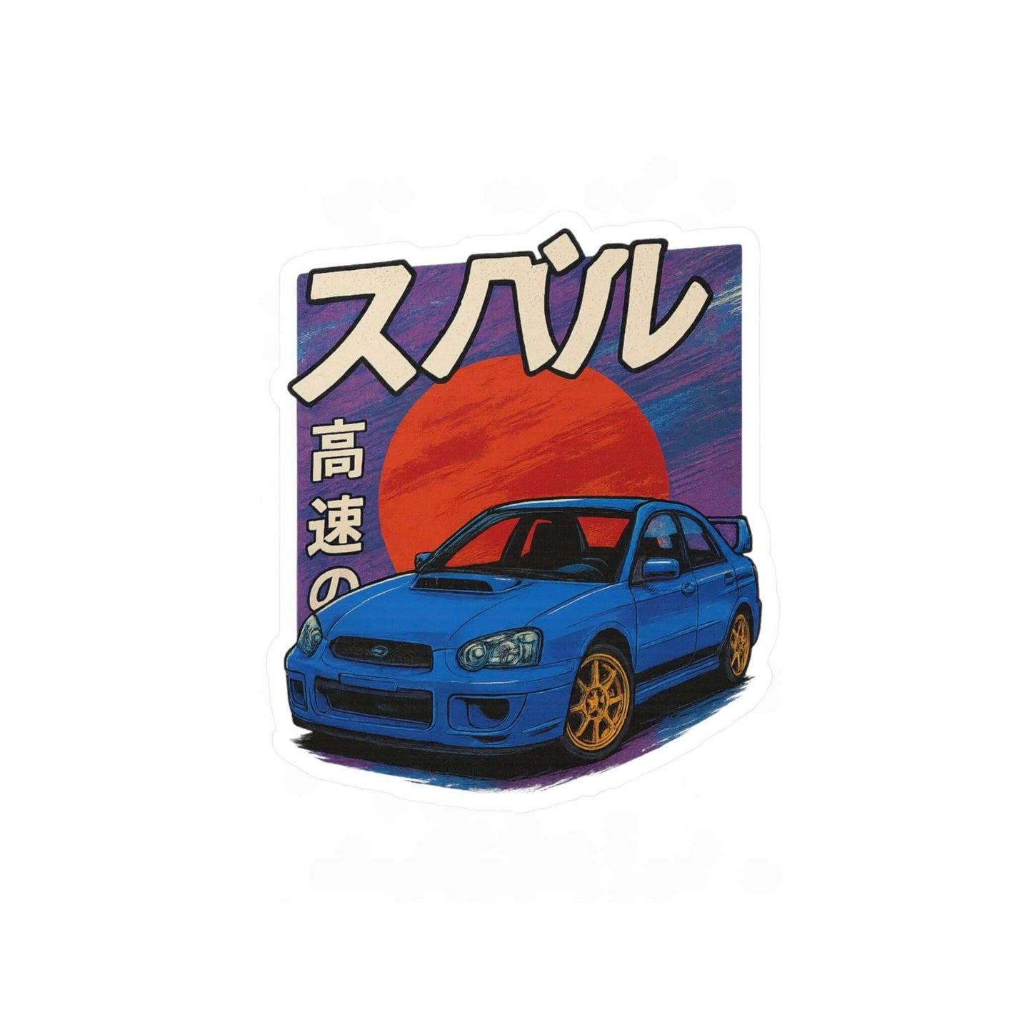 Subaru WRX/STI Blob eye Japanese Heritage-Vinyl Decal